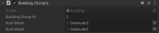 Screenshot des Building Inspektors