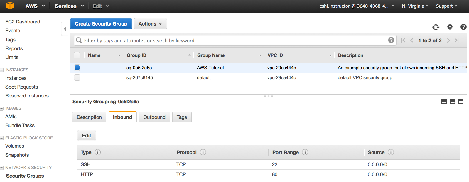 AWS-EC2-SecurityGroups